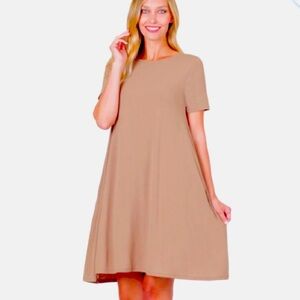 🆕SACRED THREADS- Short sleeve Blush toned Tunic- See Notes on size